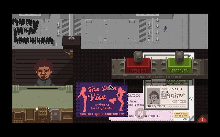 Papers please карта регионов